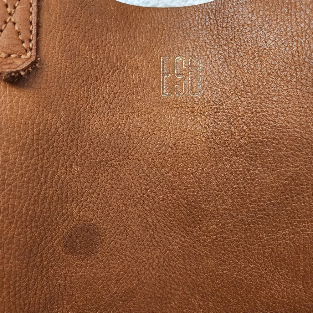 Madewell The Transport Tan Leather Tote Bag - Picture 3 of 13